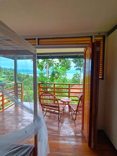The View Jungle Lodges Port Barton in San Vicente, Philippines