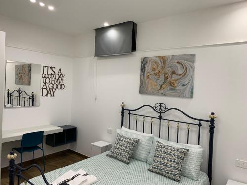 Downtown San Lorenzo in Manfredonia, Italy