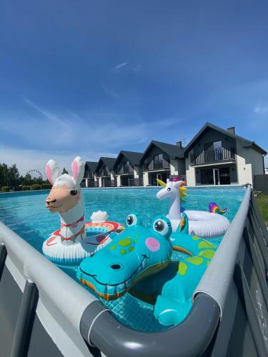 Antracytowy Zakątek in Leba, Poland