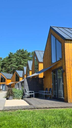 Piaski Rogowa - carbon neutral hotel in Rogowo