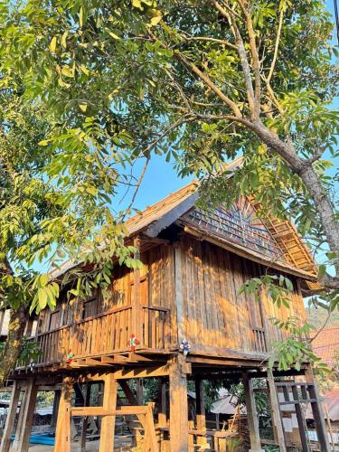 Ban Anoulak Cultural Preservation Village in Unknown City, Laos