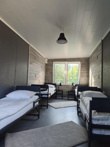 Rummu Quarry Houses in Rummu, Estonia