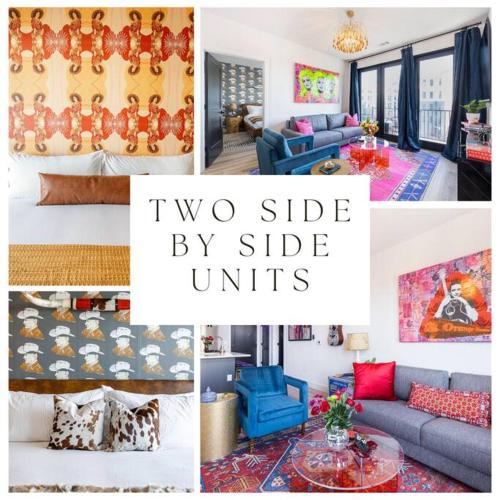 2 Side by Side Units The Honky Tonk Party Pads Parking Gym Pool — 4-Star Luxury Hotel in Nashville, United States