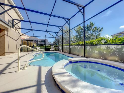 Solterra Resort Davenport FL Clubhouse Area 7 Bedroom 6 Bath Home with Private Pool Spa Lazy River 20 min from Disney - photo 67