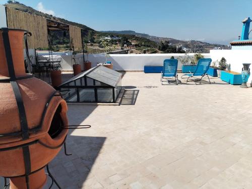 El Sama' family house Rooftop 80m2 — 4-Star Luxury Hotel in Chefchaouene, Morocco