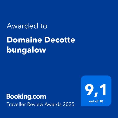 Domaine Decotte Bungalow 18023520 — Sainte Suzanne