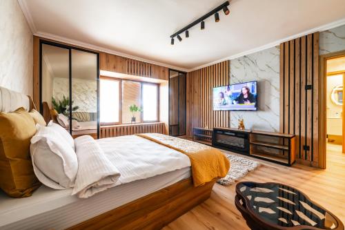 Deluxe Designer Studio Near to Alba Iulia Square — 4-Star Luxury Hotel in Bucharest, Romania