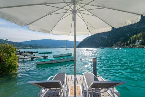 Abbaye De Talloires - carbon neutral hotel in Talloires