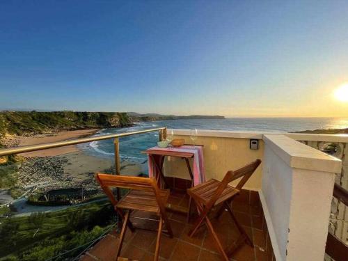 Apartamento Sunset con vistas Playa de Los Locos — 4-Star Luxury Hotel in Suances, Spain
