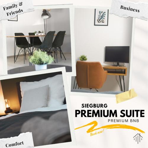 Business & Family Zentral 24h Check In XXL TV — 4-Star Luxury Hotel in Siegburg, Germany