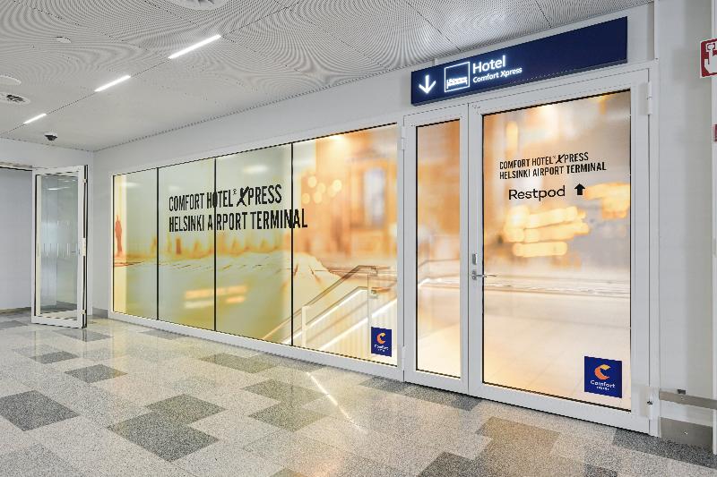 Comfort Hotel Xpress Helsinki Airport Terminal - carbon neutral hotel in Vantaa