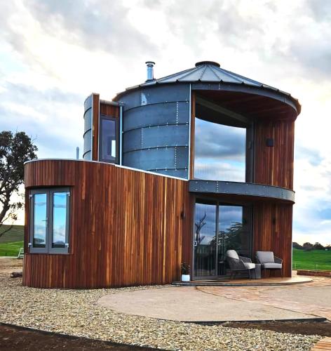 The Silos Accommodation - carbon neutral hotel in Unknown City