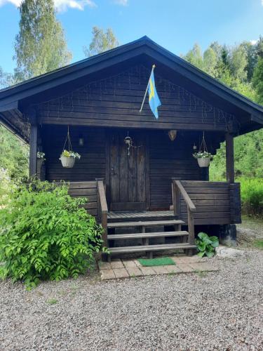 Gemütliche Blockhütte für Auszeit in Torsby auf einem Bauernhof in Torsby, Sweden