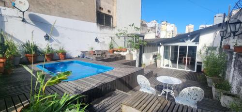 SanTelmo Casona Única 4Pisos Full Terraza Piscina Quincho Parrilla Ascensor 2Jacuzzis Sauna 7Dorm 6Baños
