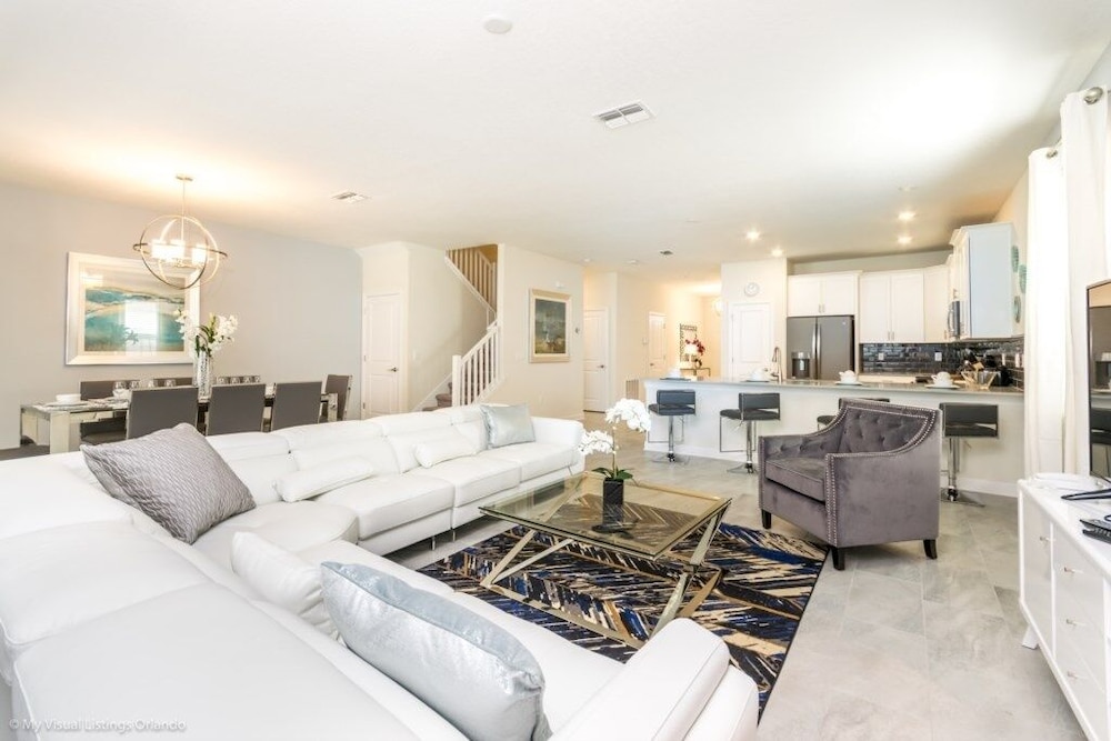 Large 8 Bed 5 Bath Home Champions Gate Golf Resort 8 Bedroom Villa by Redawning - photo 25