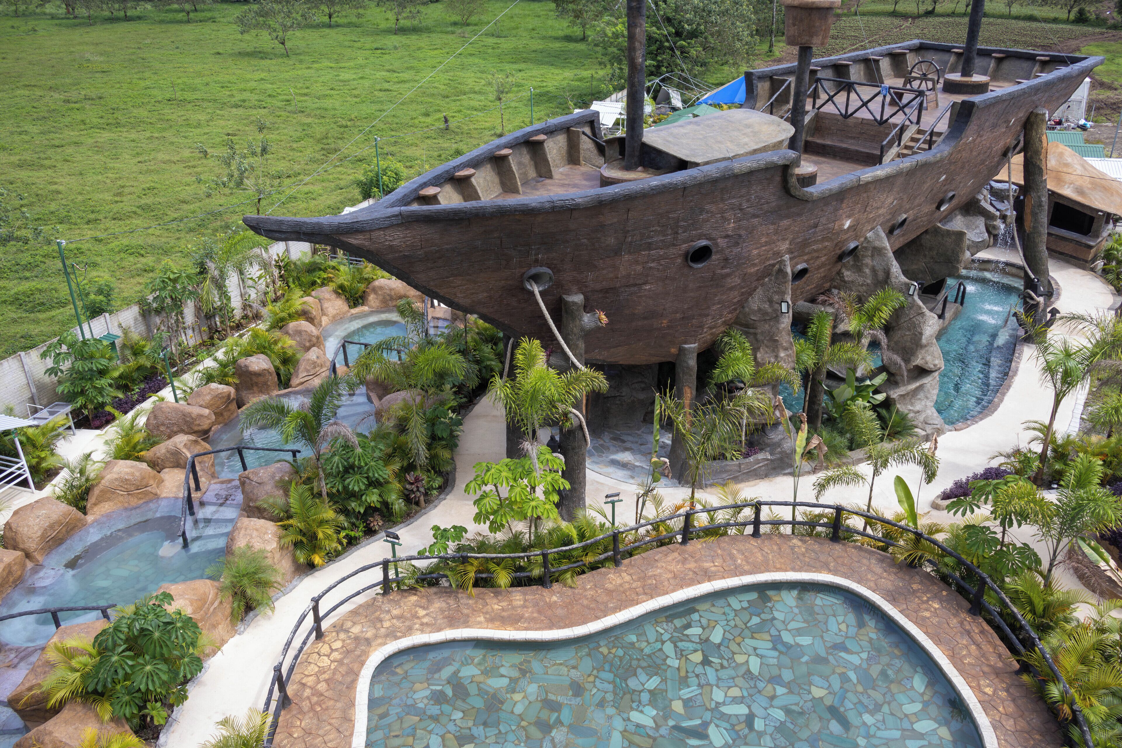 Hotel Relax Termalitas Thermal Water in Fortuna, Costa Rica