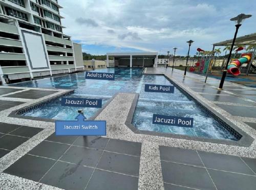 Baojuwu 1 Bedroom Akademik Suites Austin Heights — 4-Star Luxury Hotel in Johor Bahru, Malaysia
