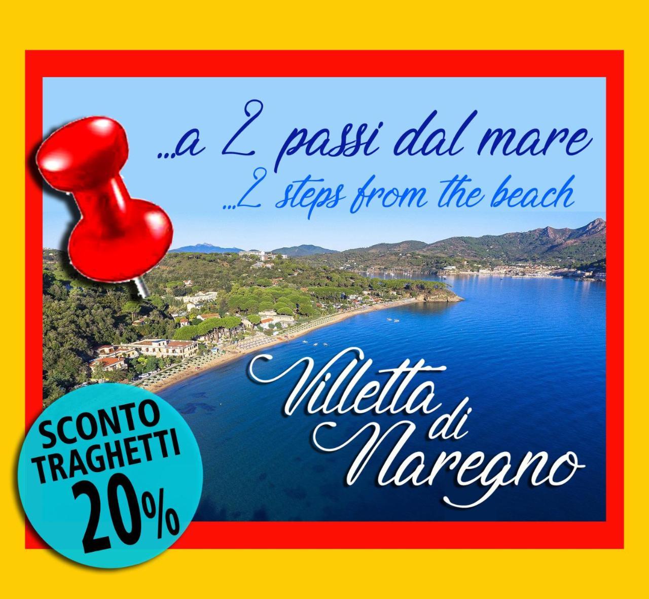 Graziosa Villetta di Naregno a 400 Mt Dal Mare Bel Giardino Posto Auto E Aria Condizionata in Capoliveri, Italy