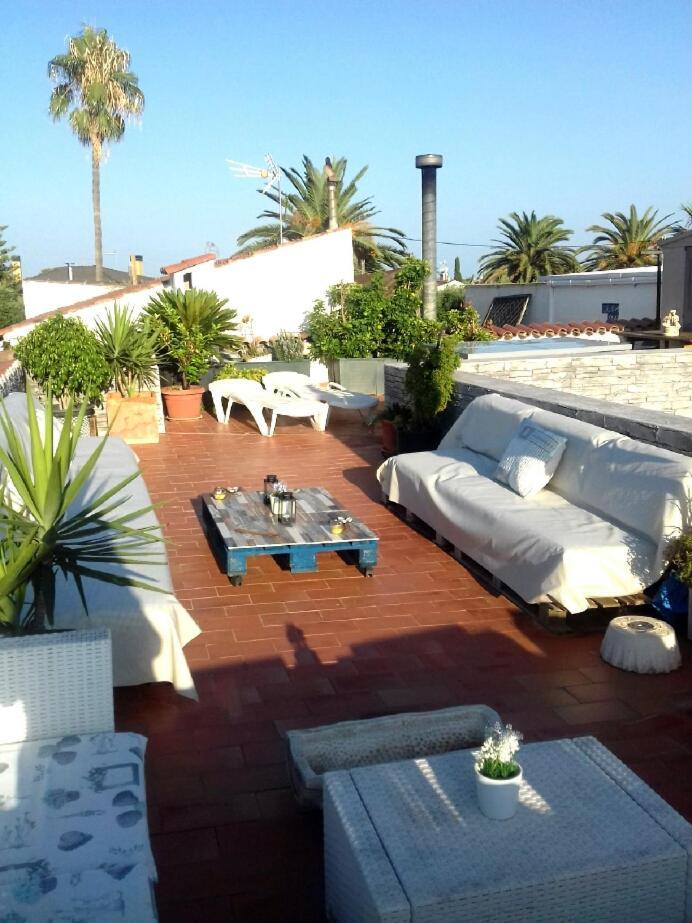 Villanoelia Beach in Cambrils, Spain