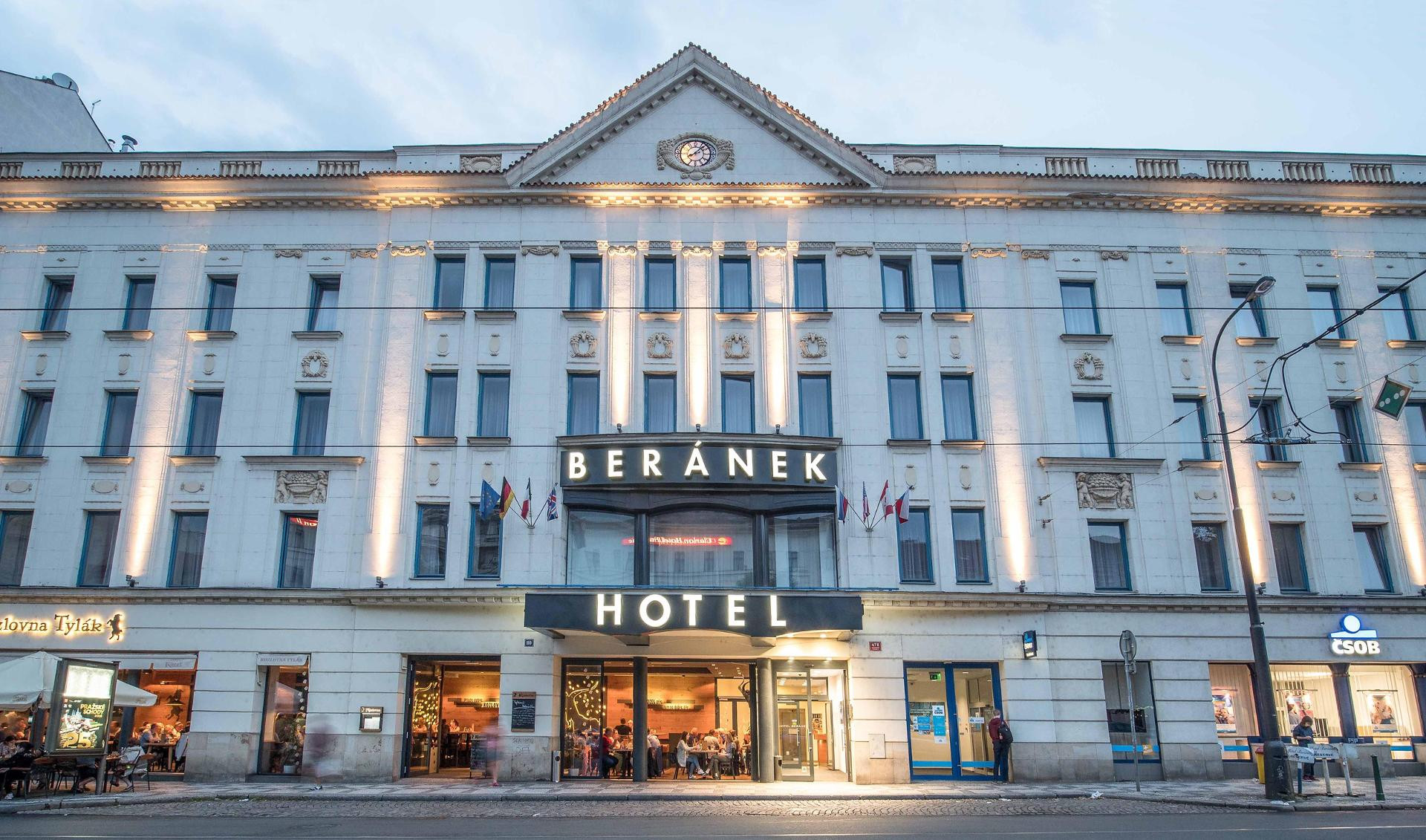Beranek - carbon neutral hotel in Prague