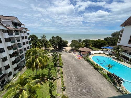 Bayu Beach Resort PortDickson Santai PD Homestay Penthouse Seaview in Port Dickson, Malaysia