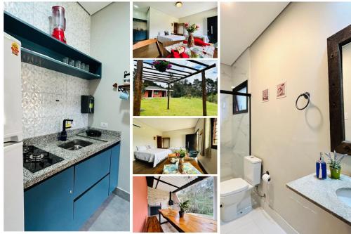 Espaço Exclusivo Lofts para 6pessoas 3km Capivari - carbon neutral hotel in Campos Do Jordao