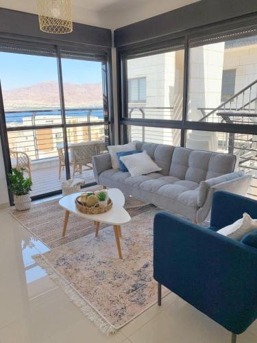 Sea view penthouse Private rooftop jacuzzi — 4-Star Luxury Hotel in Eilat, Israel