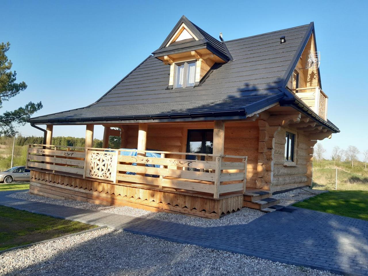 Mazury Willa Slimakowo W Pasymiu Jacuzzi Sauna Pomost Łodka Rower Wodny — hotel in Pasym