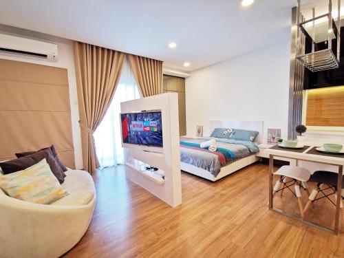 Simfoni Balakong Internet & Netflix Designer Studio — 4-Star Luxury Hotel in Kampong Baharu Balakong, Malaysia