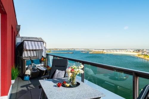 Nordmole 22 Penthouse — 4-Star Luxury Hotel in Kappeln, Germany