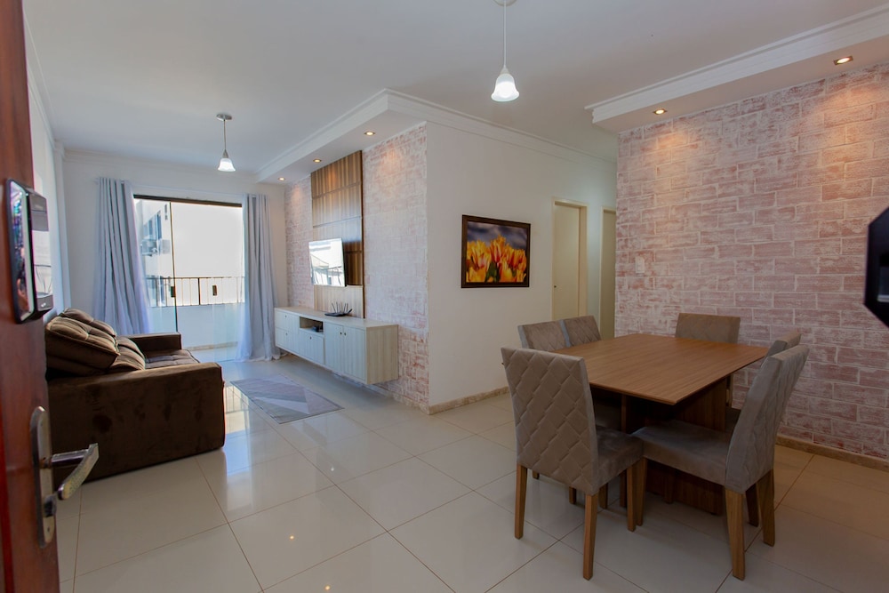Apto com ar condicionado a 350m do mar em Aracaju — 4-Star Luxury Hotel in Aracaju, Brasil