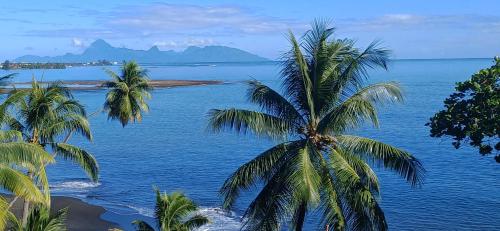Matavai View Premium Oceanfront Suite piscine vue mer — 4-Star Luxury Hotel in Arue, French Polynesia