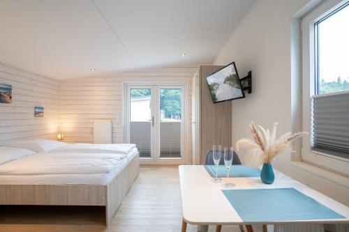 Ostseecamp Lübecker Bucht Seemöwe in Scharbeutz, Germany