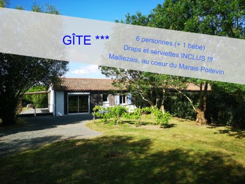 Gîte au coeur du Marais Poitevin Maillezais 6 Personnes — hotel in Maillezais