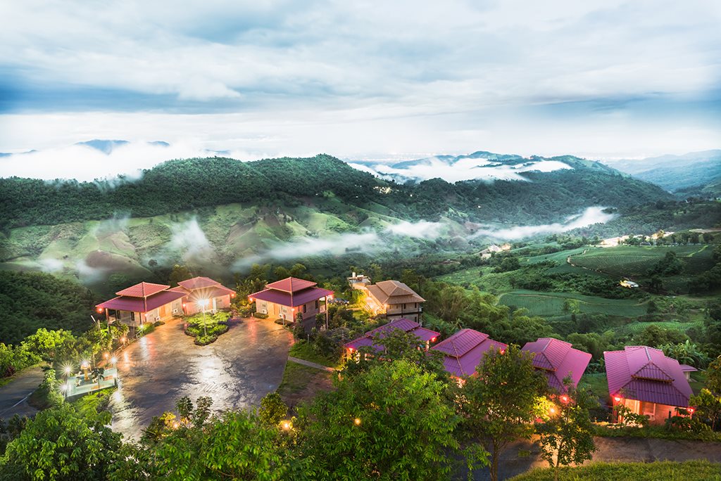 Phumektawan Resort - carbon neutral hotel in Fang