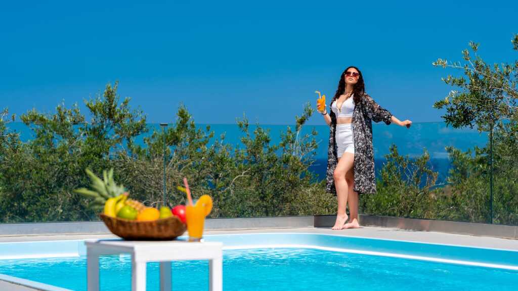 Cave Sand in Fira, Greece