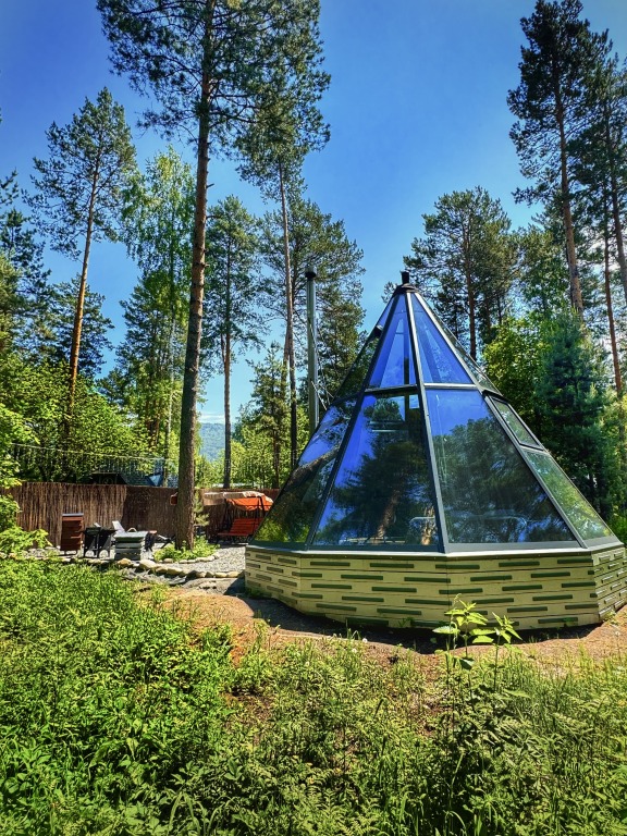 Geometrika Lounge Otel Recreation Camp in Manzherok, Russia