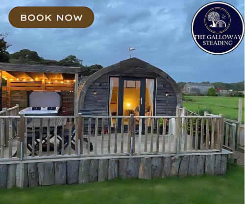 The Galloway Steading The Bee Hive Couples Retreat with Hot Tub and Fire Pit — 4-Star Luxury Hotel in Newton Stewart, United Kingdom