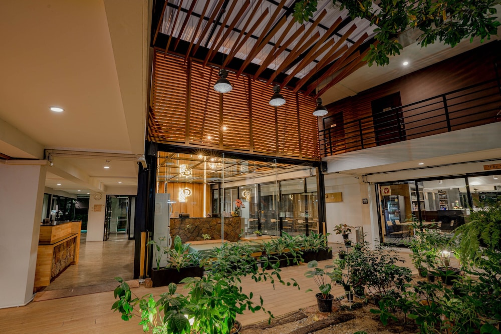 Interior entrance