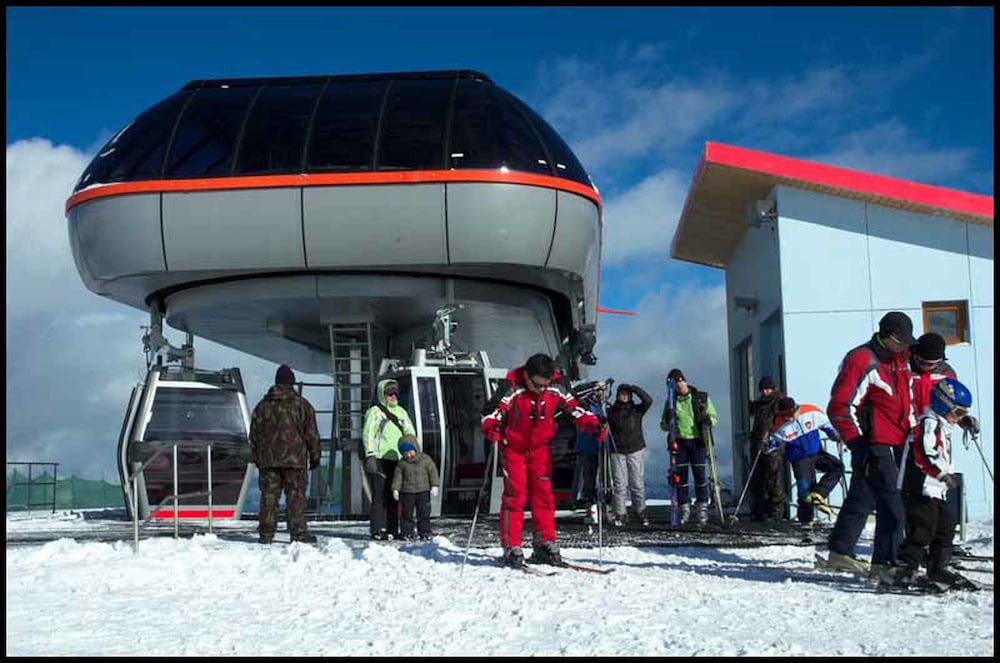 Skiing