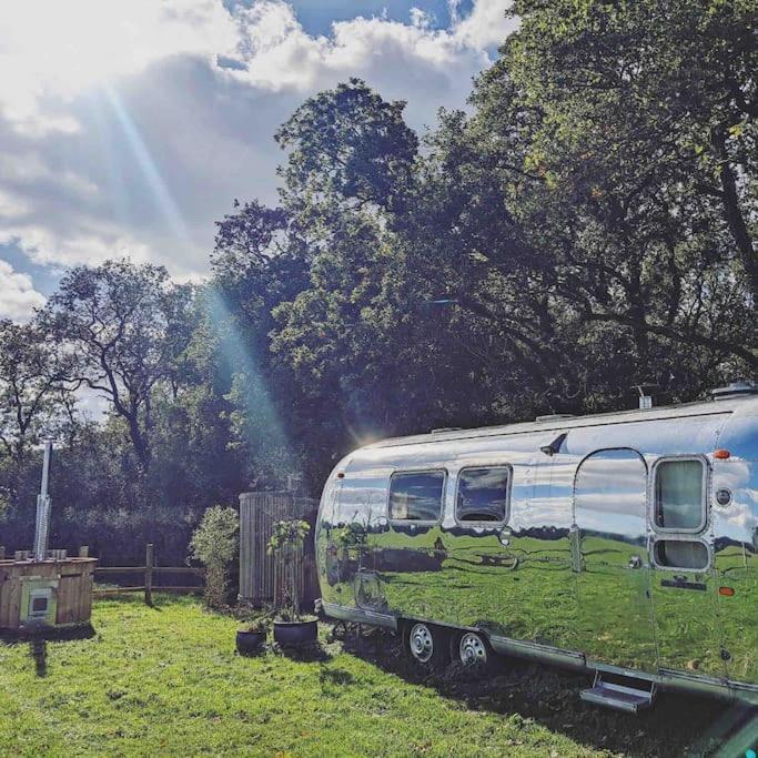 Airstream vintage American caravan & Hottub — hotel in Ashburton