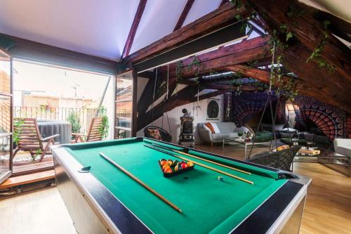Fairytale Duplex Billiard Whirlpool Home Cinema Old Town — 4-Star Luxury Hotel in Prague, Czech Republic