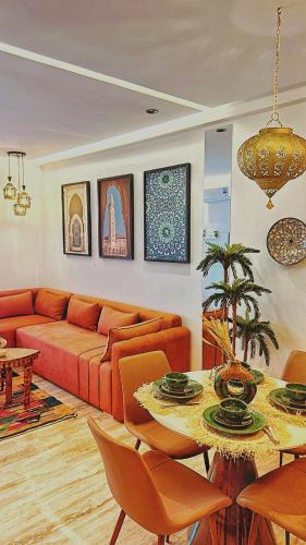 AS29 studio luxueux au centre casablanca Tramway Parking free — 4-Star Luxury Hotel in Casablanca, Morocco