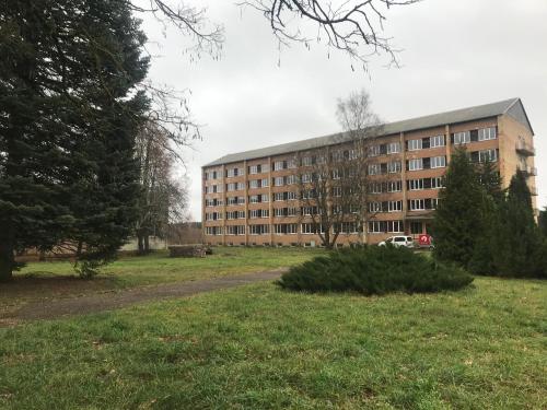 Skrunda Park in Skrunda, Latvia