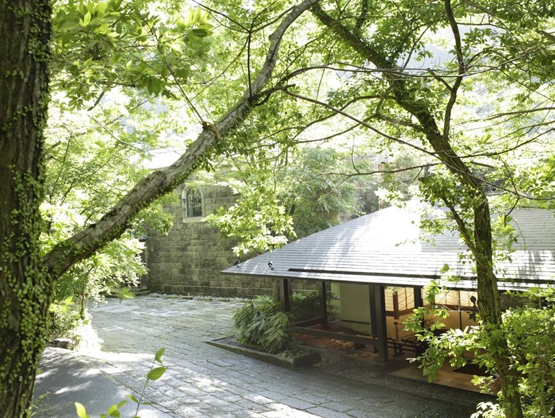 Myoken Ishiharaso in Kirishima, Japan