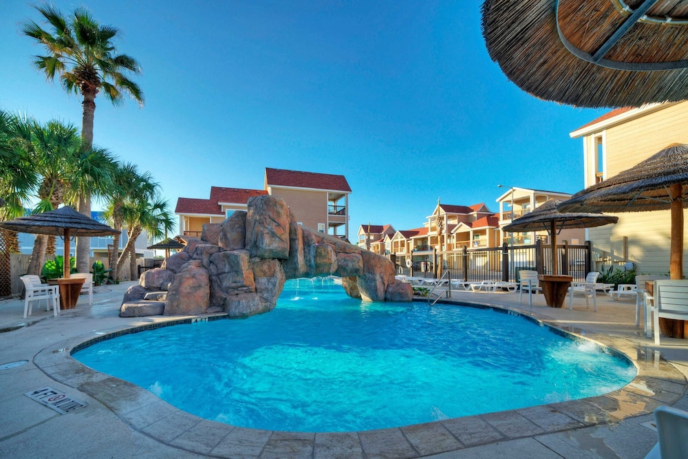 Private Yard Cornhole Resort Pool Oasis w Slide Down the Shore by Avantstay - photo 52