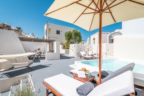 Veneston Suites - carbon neutral hotel in Fira