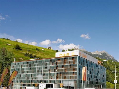 Cube Savognin in St. Moritz, Switzerland