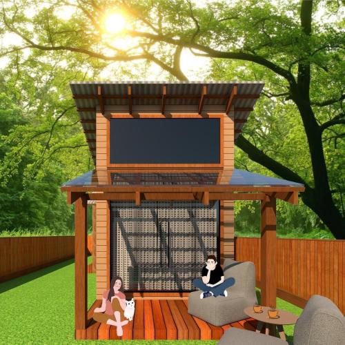 Chalé Lagoa in Laguna, Brasil