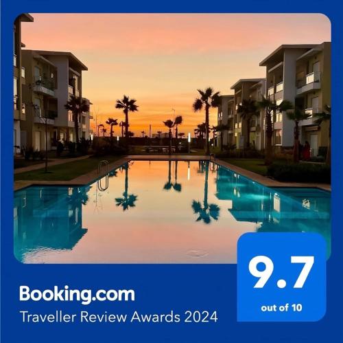 Cosy Apartment with sea view — 4-Star Luxury Hotel in Sidi Rahhal, Morocco